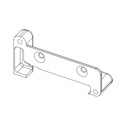 Base anta proton c/viti sx nichelata