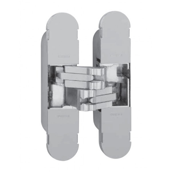 Cerniera invisibile 3d 100x22 reg. vern. argento