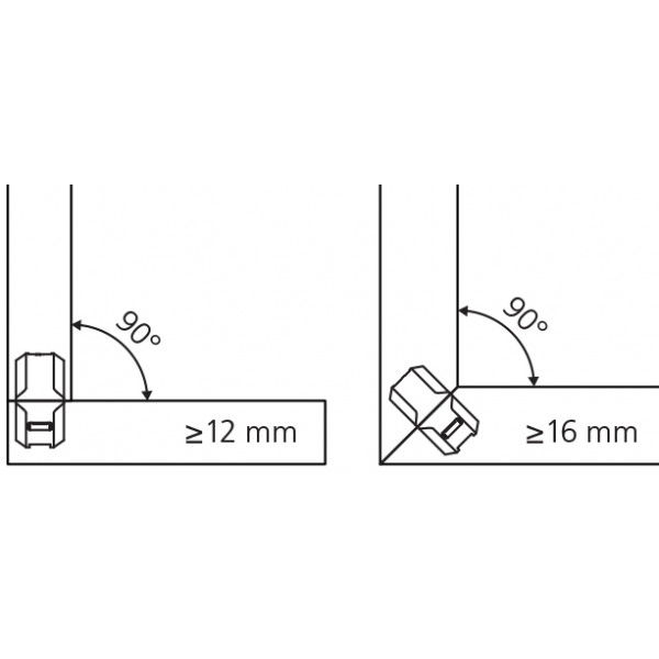 Lamello Clamex P-10 145373 giunzione per mobili (300 coppie)