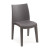 Sedia da giardino Lady impilabile effetto rattan antracite