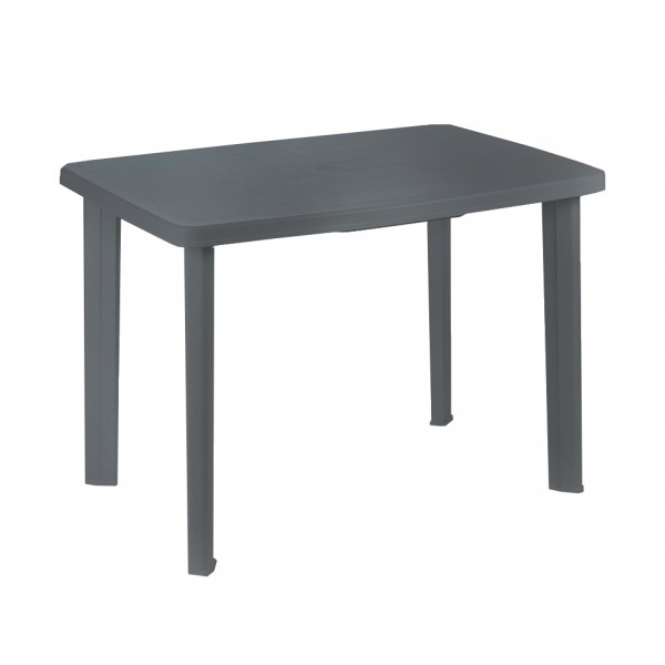Tavolo da giardino componibile Ipae Progarden Faretto 101x68x72 cm antracite