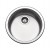 Lavello cucina 1 vasca tonda inox spazzolato Apell Circum diametro 43,5 cm