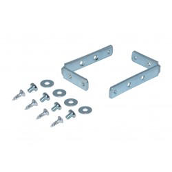 Kit per gole 2 squadrette con 8 viti e 4 rondelle 