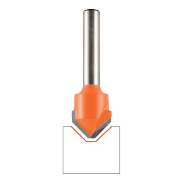 Fresa per scalanature z2 d=18 ang 135 g l=3,3/60