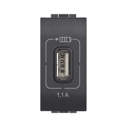 Ll - caricatore usb colore antracite