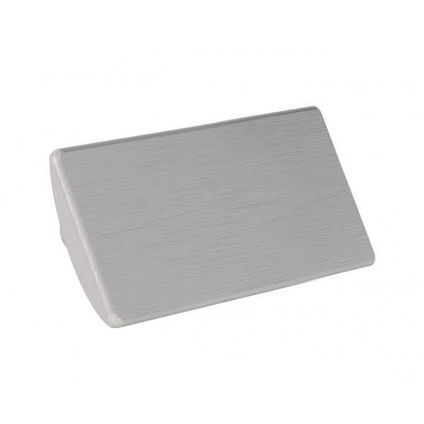Maniglia int. 160 / 128 cromo satinato 185x26 mm
