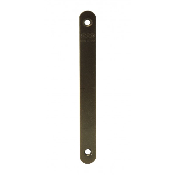 Piastra di copertura bronzato 16x168x3mm