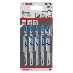 Set lame t 118 b seghetti l. 92 mm metallo (5 pz)