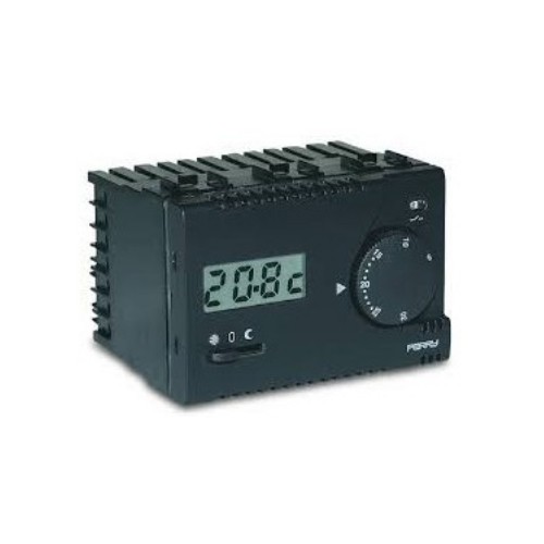 Termostato digitale da incasso 1ti te312/mc con display lcd perry