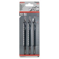 Set lame t 344 d seghetti l. 152 mm legno (3 pz)