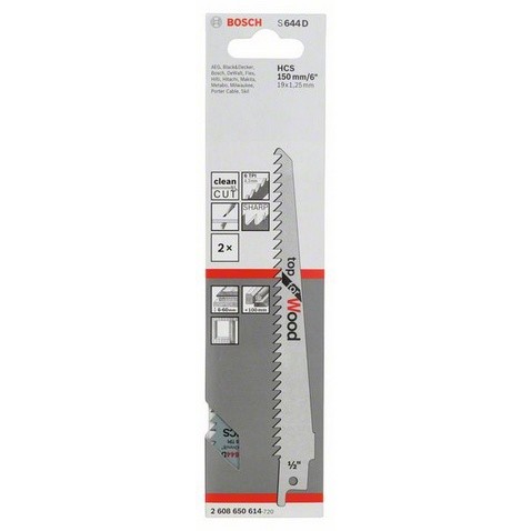 Set lame s 644 d seghe univ. l 150 mm legno (2 pz)