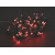 Luci di Natale 180 LED rosso 9 mt con controller