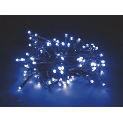 Luci di Natale 180 LED blu 5,4 mt con controller