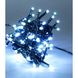 Luci di Natale per esterno 300 led bianchi 17 mt...