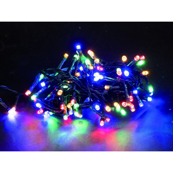 Luci di Natale per esterno 300 led multicolore 17 mt comprensivo di controller