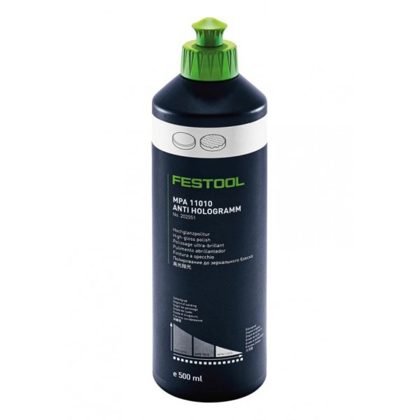 Pasta lucidante festool mpa 11010 wh anti hologramm 0,5 l