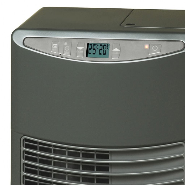 Stufa a combustibile liquido Toyotomi Toyoset LC 3010 3 kw grigio opaco