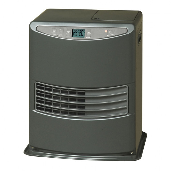 Stufa a combustibile liquido Toyotomi Toyoset LC 3010 3 kw grigio opaco