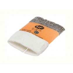 Stoppino per stufa 14x11x0,7 bianco/marrone