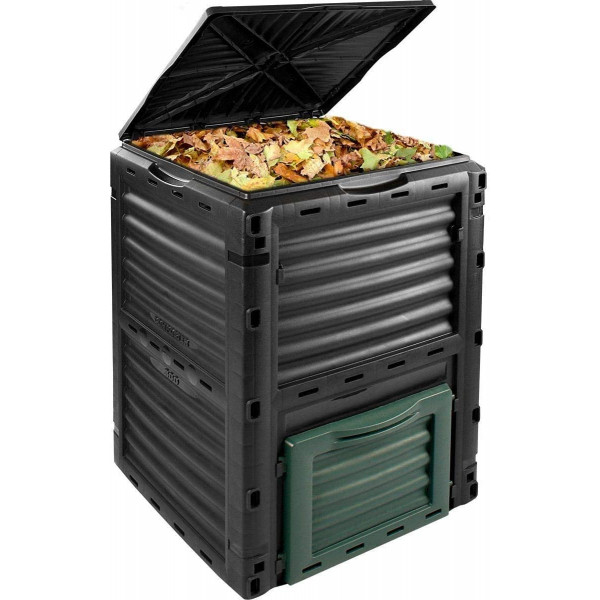 Compostiera da giardino capacità 300l Y54400860