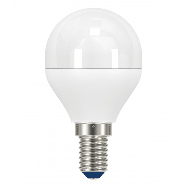 Lampadina led sfera opale a+ 6/40w e14 dim l/calda