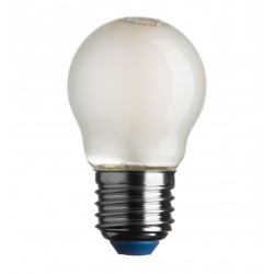 Lampadina led sfera satinata a++ 4 / 40w e27 l/c