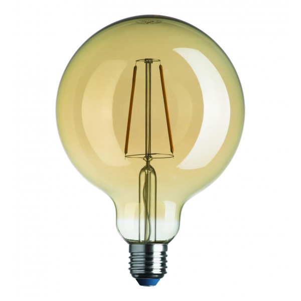 Lampadina led globo 126 a++ amber 3/26w e27 l/c