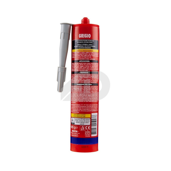 Colla universale Bostik Poly Max Original Express grigio in cartuccia 425 grammi D6127