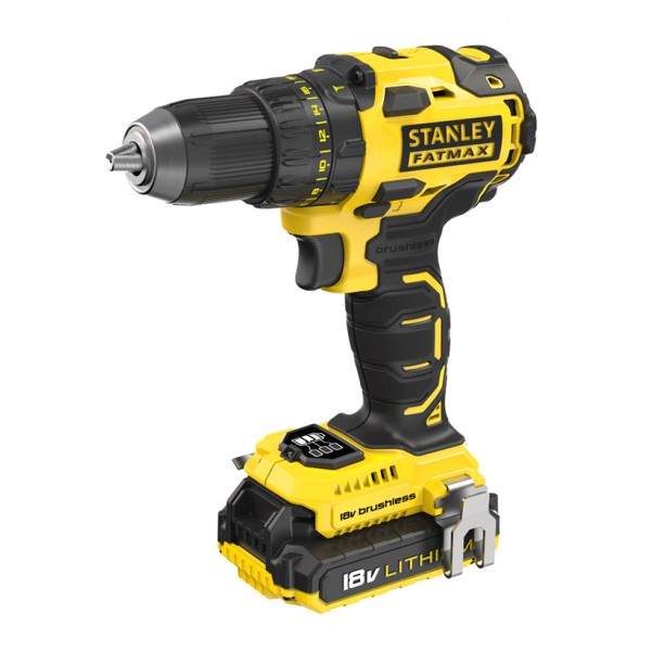 Trapano avvitatore 18 v d. 1,5-13 + 2 batt. + acc.