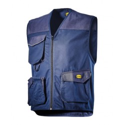 Gilet mover poly blu classico tg l