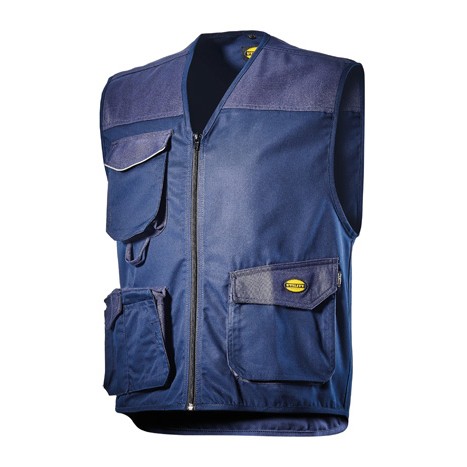 Gilet mover poly blu classico tg l