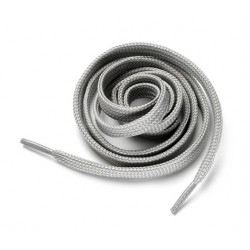 Lacci piatti 100 cm grigio