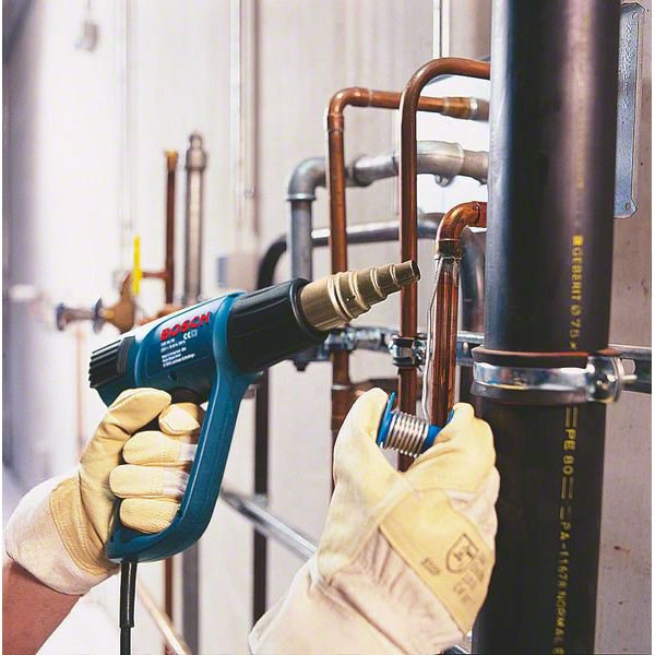 Termosoffiatore Bosch Professional GHG 660 LCD 2300W 50-660°C con accessori