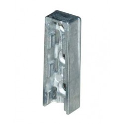 Giunto femmina per pannello/ripiano solid 52x17 mm