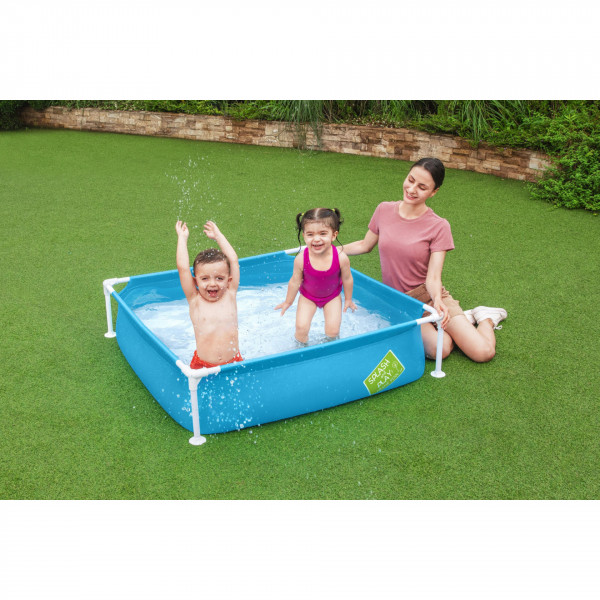 Piscina per bambini Bestway 56217 Steel Pro Frame 122x122x30,5 cm