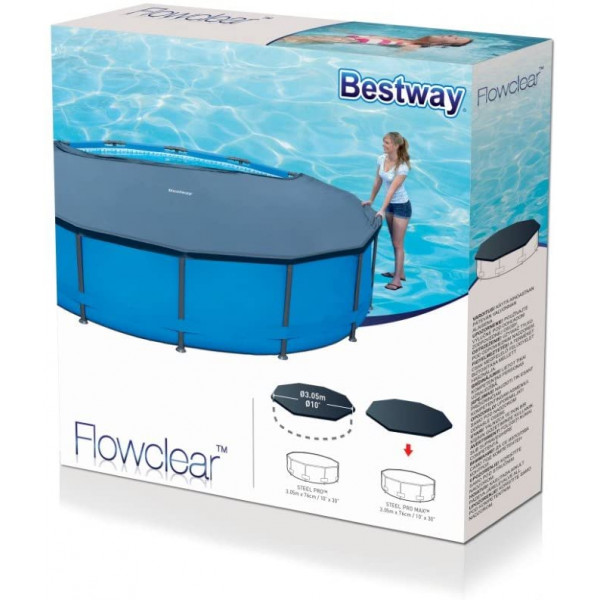 Bestway copripiscina steel pro frame diametro 308 cm - 58036 -