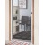 Zanzariera a rullo in alluminio 160x250cm per porta orizzontale bianca