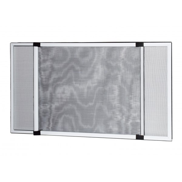 Zanzariera scorrevole 70x100x192cm c/spazzolino bi