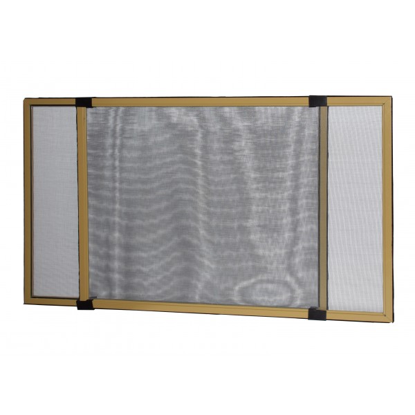 Zanzariera scorrevole 50x70x132cm c/spazzolino bro