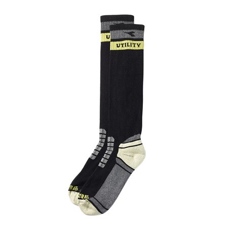 Calze tech winter nero / grigio gabbiano tg. xl