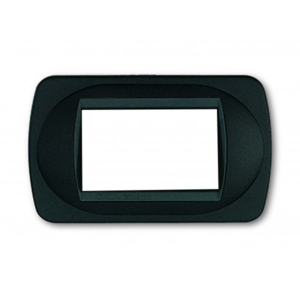 Coprinterruttore living international 7 posti nero