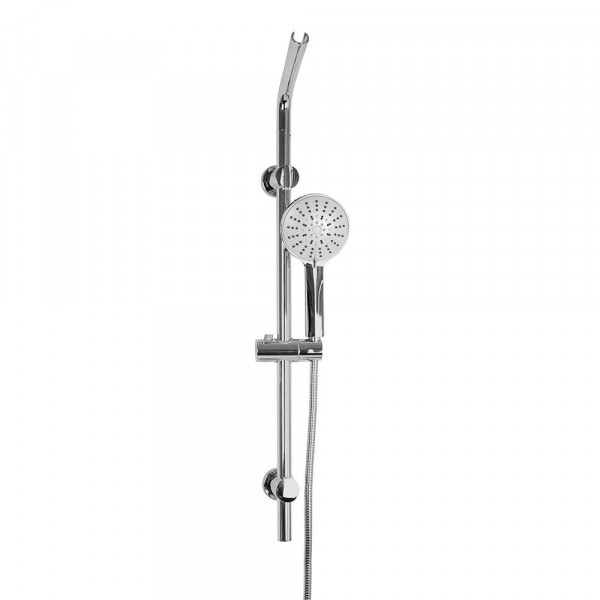 Saliscendi con doccino 5 funzioni 150cm 5 getti Idrobric serie strong cromato
