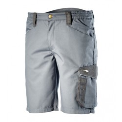 Bermuda poly grigio acciaio tg. l
