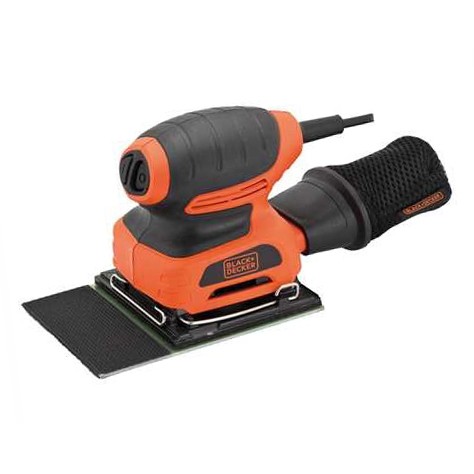 Levigatrice orbitale 170w Black+Decker KA401LA-QS con piastra per persiane 