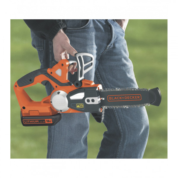 Motosega elettrica a batteria barra 20 cm elettrosega Black+Decker GKC1820L20-QW