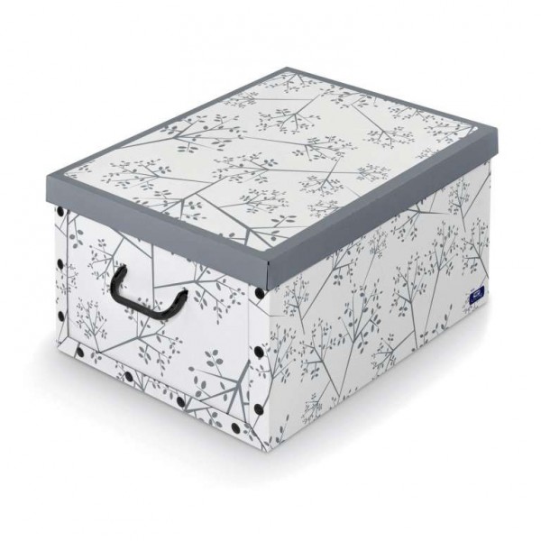 Scatola con maniglie domopak living bon ton 914502 in cartone 39x50x24 cm