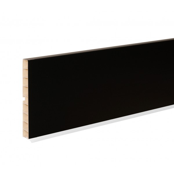Zoccolo per cucina in PVC colore nero h 150 mm 4 mt