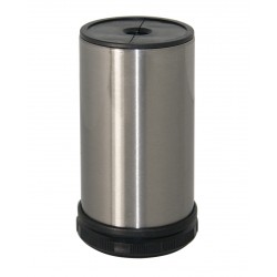Piede h12 smerigliato trasparente d50 cil s/vite