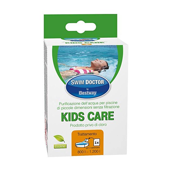 Purificatore d&#039;acqua per piccole piscine Bestway C59032 Kids care bustine 5x50