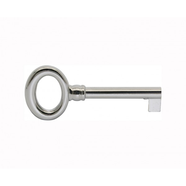 Chiave 74 per mobile sbozzata 72x30 mm cromo